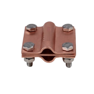 Square Copper Clamp Cable to Rod