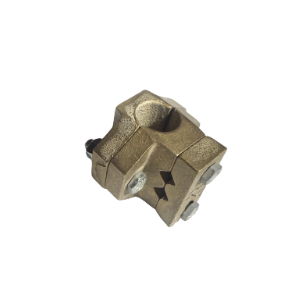 F Type Earth Rod Clamp Copper Alloy