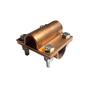 Square Copper Clamp Round to Round
